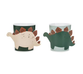 PartyDeco Bekerhulzen Dino (6 st mix) PartyDeco Bekerhulzen Dino (6 st mix)