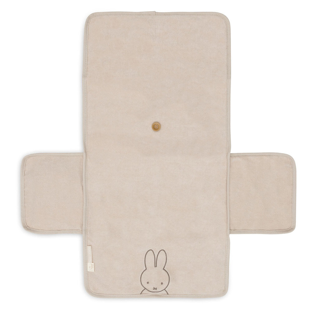 Jollein Verschoningsmat Badstof Miffy Nougat