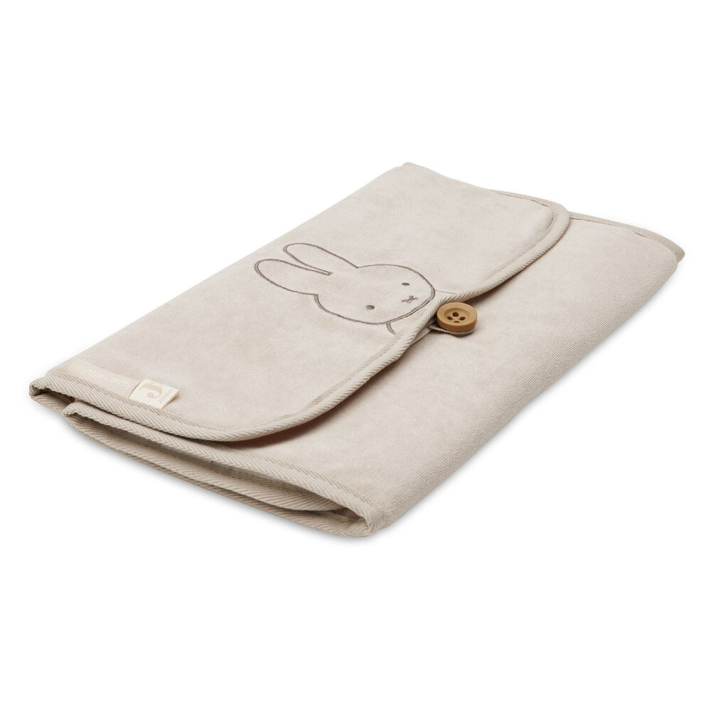 Jollein Verschoningsmat Badstof Miffy Nougat