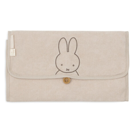 Jollein Verschoningsmat Badstof Miffy Nougat