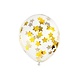 PartyDeco Ballon Confetti Stars Goud (6st 30 cm) PartyDeco Ballon Confetti Stars Goud (6st 30 cm)