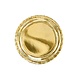 PartyDeco Bordjes Goud (6 st 23 cm) PartyDeco Bordjes Goud (6 st 23 cm)
