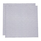 Jollein Hydrofiel Doek Large 115x115cm (2pack) - Miffy Stripe Navy Jollein Hydrofiel Doek Large 115x115cm (2pack) - Miffy Stripe Navy