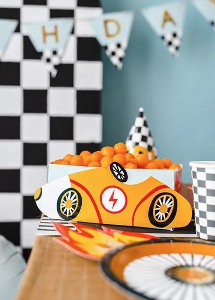PartyDeco Snackdoosjes Cars (3 st 7,5 x 7,5 x 17 cm) PartyDeco Snackdoosjes Cars (3 st 7,5 x 7,5 x 17 cm)