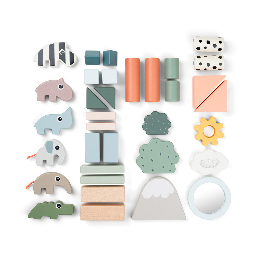 Done by Deer Blokkenset (34 st) Deer friends Done by Deer Blokkenset (34 st) Deer friends