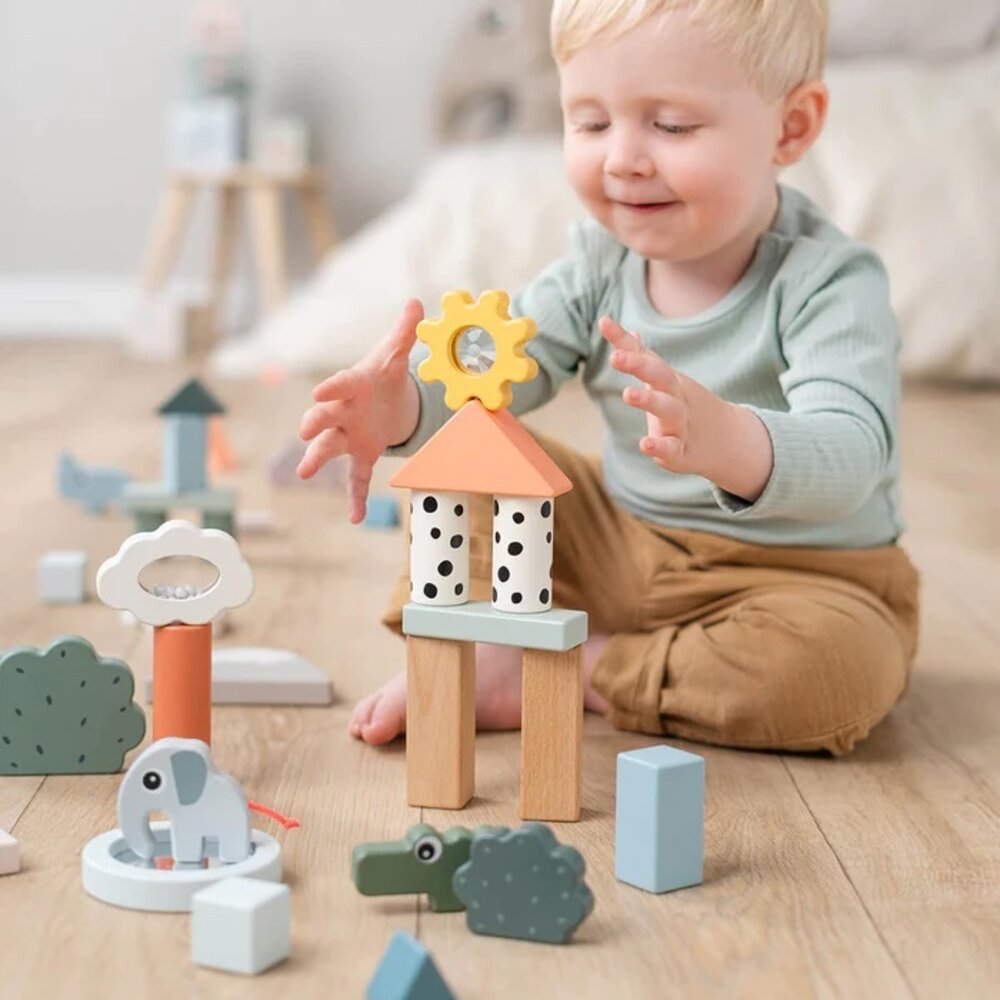 Done by Deer Blokkenset (34 st) Deer friends Done by Deer Blokkenset (34 st) Deer friends