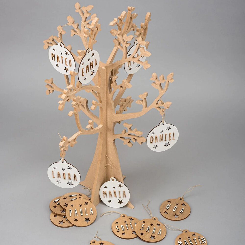 Vintiun Kerstbal Wit - personaliseerbaar Vintiun Kerstbal Wit - personaliseerbaar