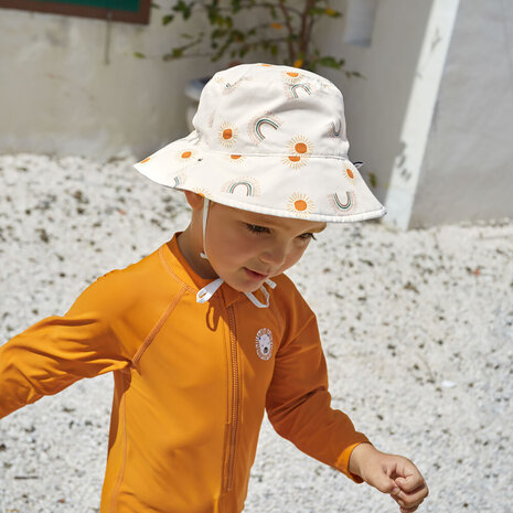 Lässig SPF Zonnehoedje Rainbow Nature Lässig SPF Zonnehoedje Rainbow Nature