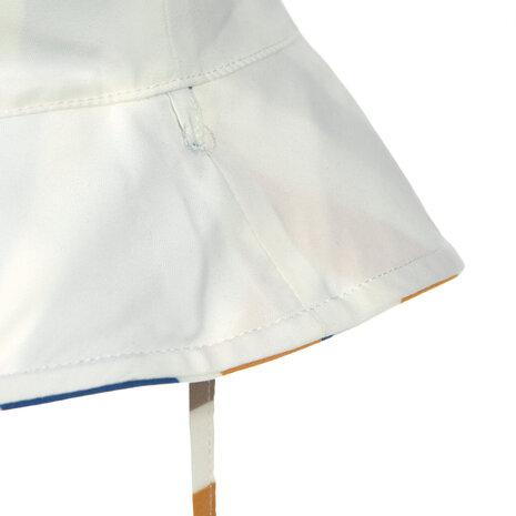 Lässig SPF Zonnehoedje Waves Blue/Nature Lässig SPF Zonnehoedje Waves Blue/Nature