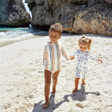 Lässig SPF zwemluier (drukknopen) Stripes Pink/Nature Lässig SPF zwemluier (drukknopen) Stripes Pink/Nature