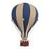 Luchtballon - beige en donkerblauw Luchtballon - beige en donkerblauw