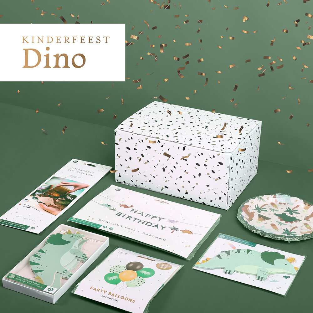 Balune Kinderfeest Pakket Dino (49 delig)