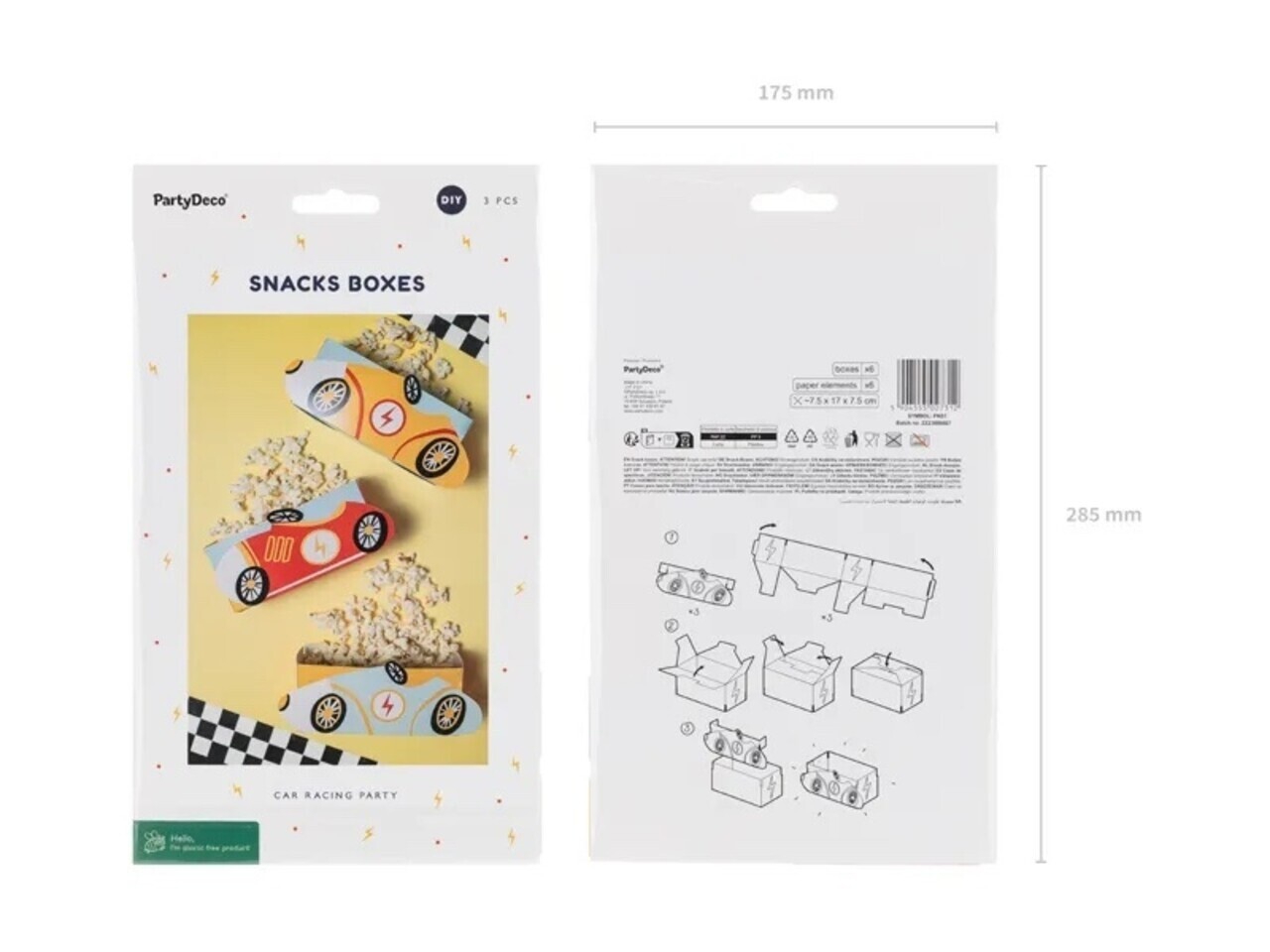 Balune Kinderfeest Pakket Cars XL (57 delig) Balune Kinderfeest Pakket Cars XL (57 delig)