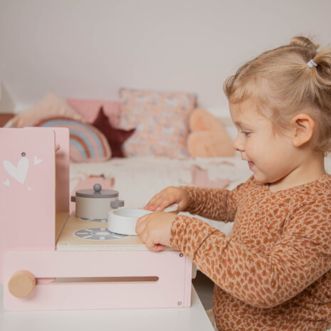 Label Label Opvouwbaar kooktoestel - Roze