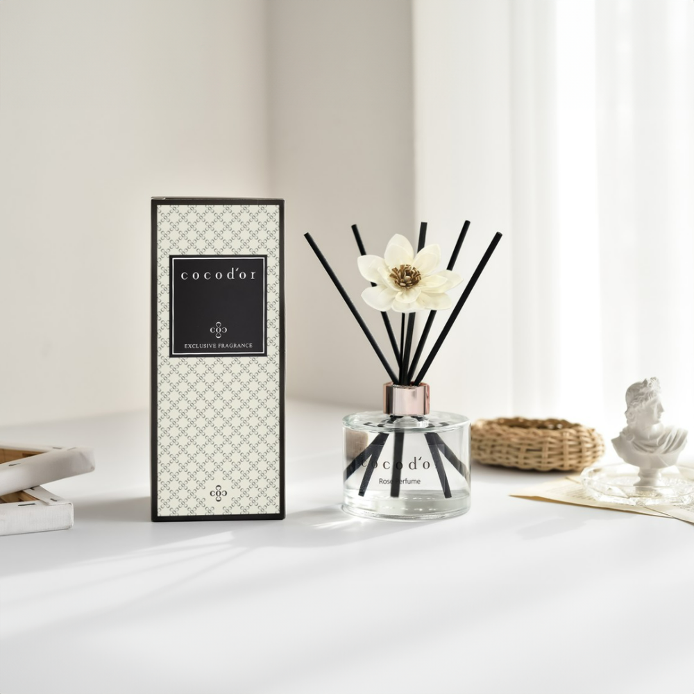 Geurstokjes met witte anemoon Pure Cotton - 200 ml