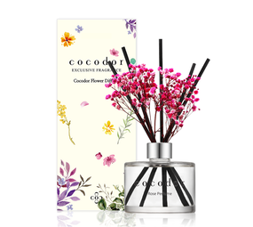 Geurstokjes met roze droogbloemen Rose Perfume - 200 ml Geurstokjes met roze droogbloemen Rose Perfume - 200 ml