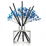 Geurstokjes met blauwe droogbloemen Pure Cotton - 200 ml