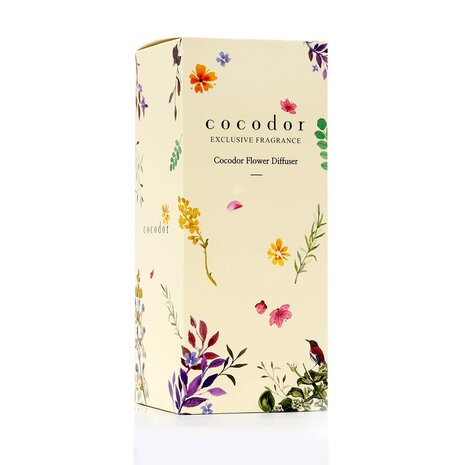 Geurstokjes met rode droogbloemen Black Cherry  - 200 ml Geurstokjes met rode droogbloemen Black Cherry  - 200 ml