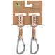 Lässig Kinderwagenhaken - Camel/Vanilla/Lavender (2 st) Lässig Kinderwagenhaken - Camel/Vanilla/Lavender (2 st)