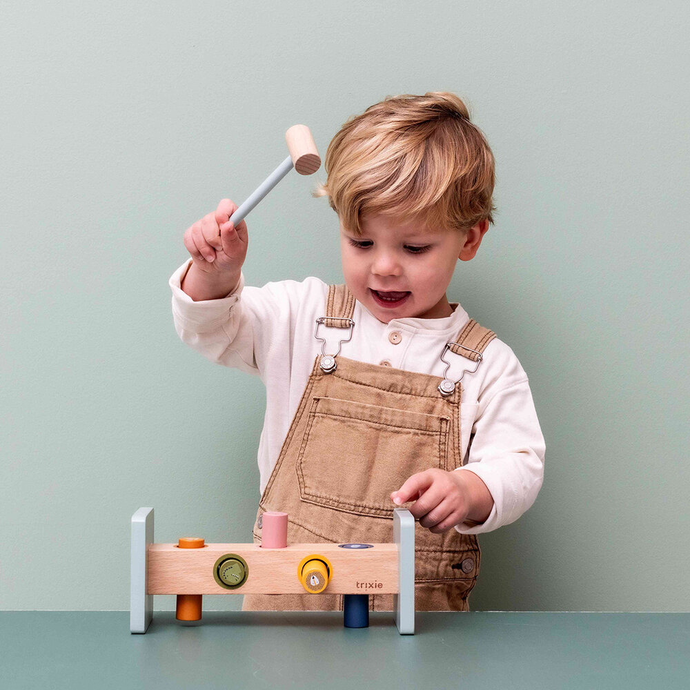 Trixie Houten Hamerbank - alle diertjes Trixie Houten Hamerbank - alle diertjes