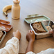 Lässig Lunchbox roestvrijstaal Happy Prints - Light Olive Lässig Lunchbox roestvrijstaal Happy Prints - Light Olive