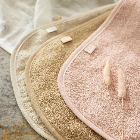 Jollein Slabbetjes Badstof - Wilde Rose/Nougat/Biscuit (3 pack) Jollein Slabbetjes Badstof - Wilde Rose/Nougat/Biscuit (3 pack)