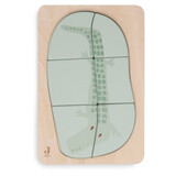 Jollein Houten Puzzel Jungle Jambo - Croco Jollein Houten Puzzel Jungle Jambo - Croco