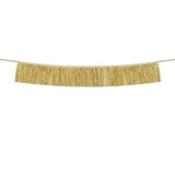 PartyDeco Slinger Franje Goud (135 x 20 cm) PartyDeco Slinger Franje Goud (135 x 20 cm)