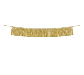 PartyDeco Slinger Franje Goud (135 x 20 cm) PartyDeco Slinger Franje Goud (135 x 20 cm)