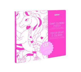 OMY Kleurposter - Lily OMY Kleurposter - Lily