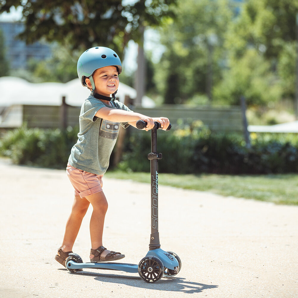 Scoot and Ride Highwaykick 3 Step - Steel