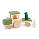 Trixie Houten tractor met aanhangwagen Trixie Houten tractor met aanhangwagen