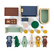 Trixie Houten poppenhuis met accessoires Trixie Houten poppenhuis met accessoires