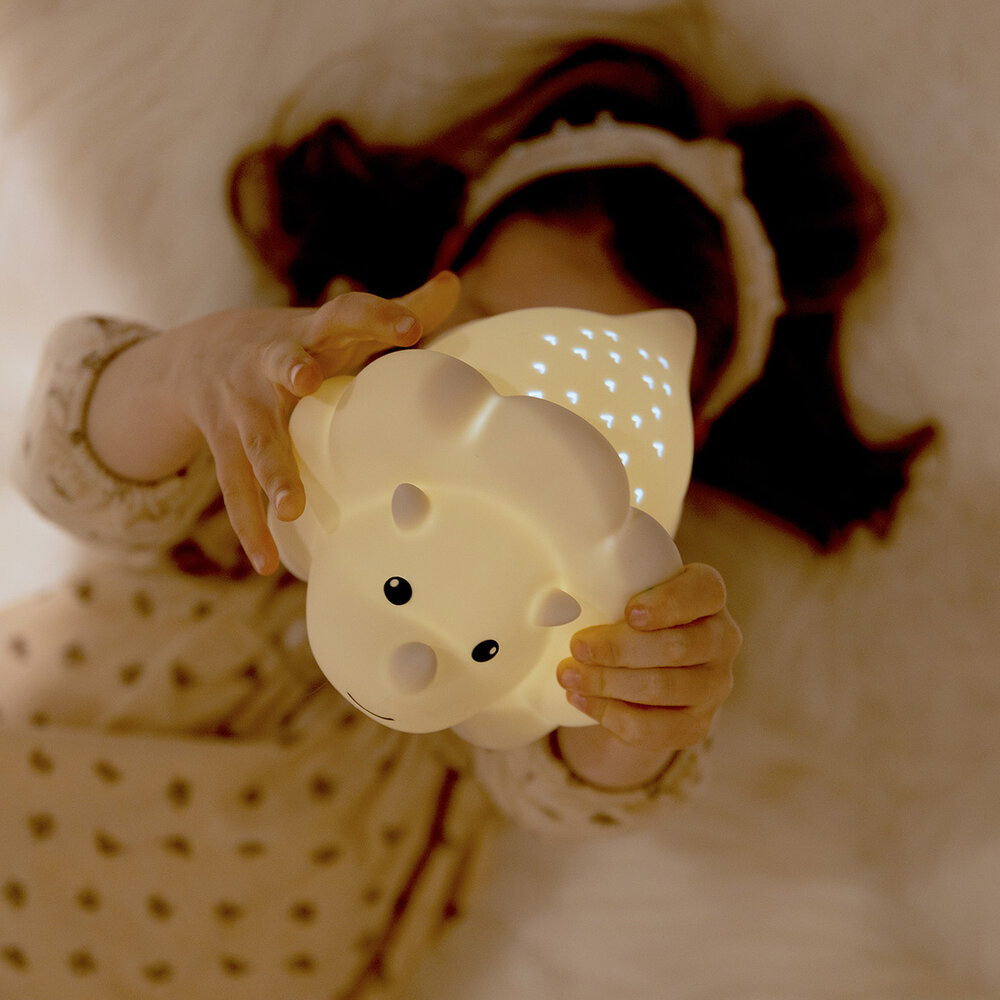 Atelier Pierre Juliette - Dino nachtlamp projector - Zand Atelier Pierre Juliette - Dino nachtlamp projector - Zand