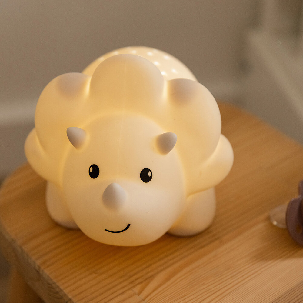Atelier Pierre Juliette - Dino nachtlamp projector - Zand Atelier Pierre Juliette - Dino nachtlamp projector - Zand