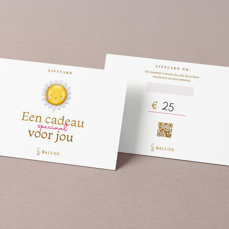 Balune Giftcard €25 Balune Giftcard €25