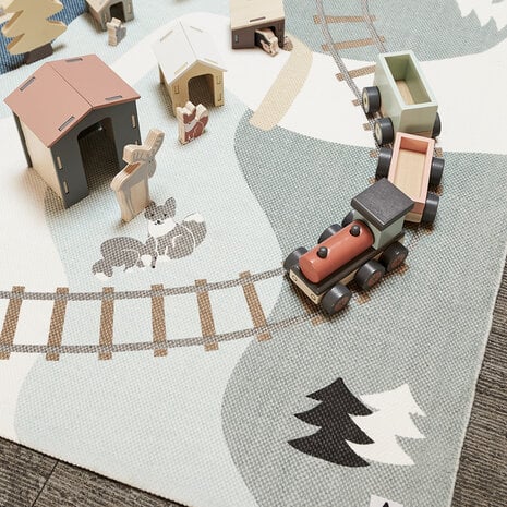 Kid's Concept Vloerkleed 130x170 - Edvin Woodland Kid's Concept Vloerkleed 130x170 - Edvin Woodland