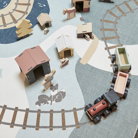 Kid's Concept Vloerkleed 130x170 - Edvin Woodland Kid's Concept Vloerkleed 130x170 - Edvin Woodland