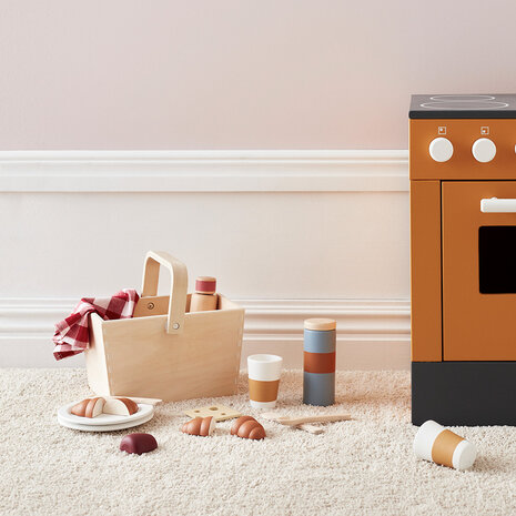 Kid's Concept  Houten picknick speelset met accessoires Kid's Concept  Houten picknick speelset met accessoires