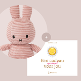 Balune Nijntje Corduroy roze (23 cm) + Giftcard €15 Balune Nijntje Corduroy roze (23 cm) + Giftcard €15