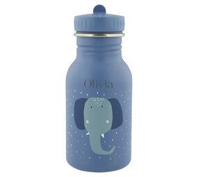 Studio Balune  Gepersonaliseerde Trixie Drinkfles 350ml - Mrs. Elephant Studio Balune  Gepersonaliseerde Trixie Drinkfles 350ml - Mrs. Elephant