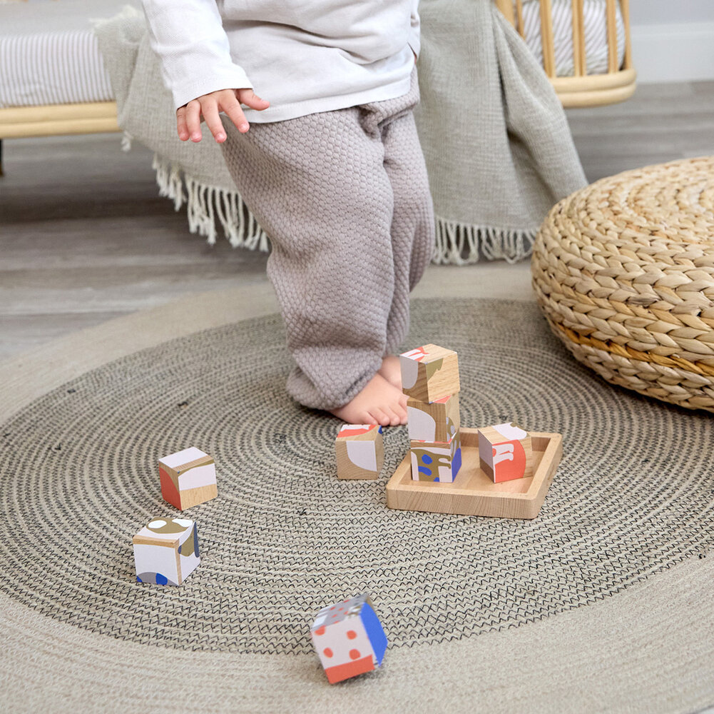 Lässig Houten dierenpuzzel kubus - Little Mateys