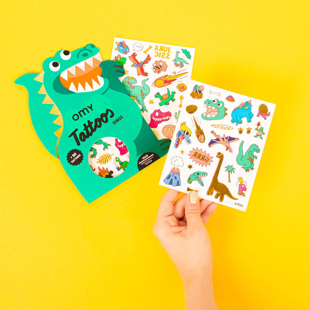 OMY Tattoos - Dino OMY Tattoos - Dino