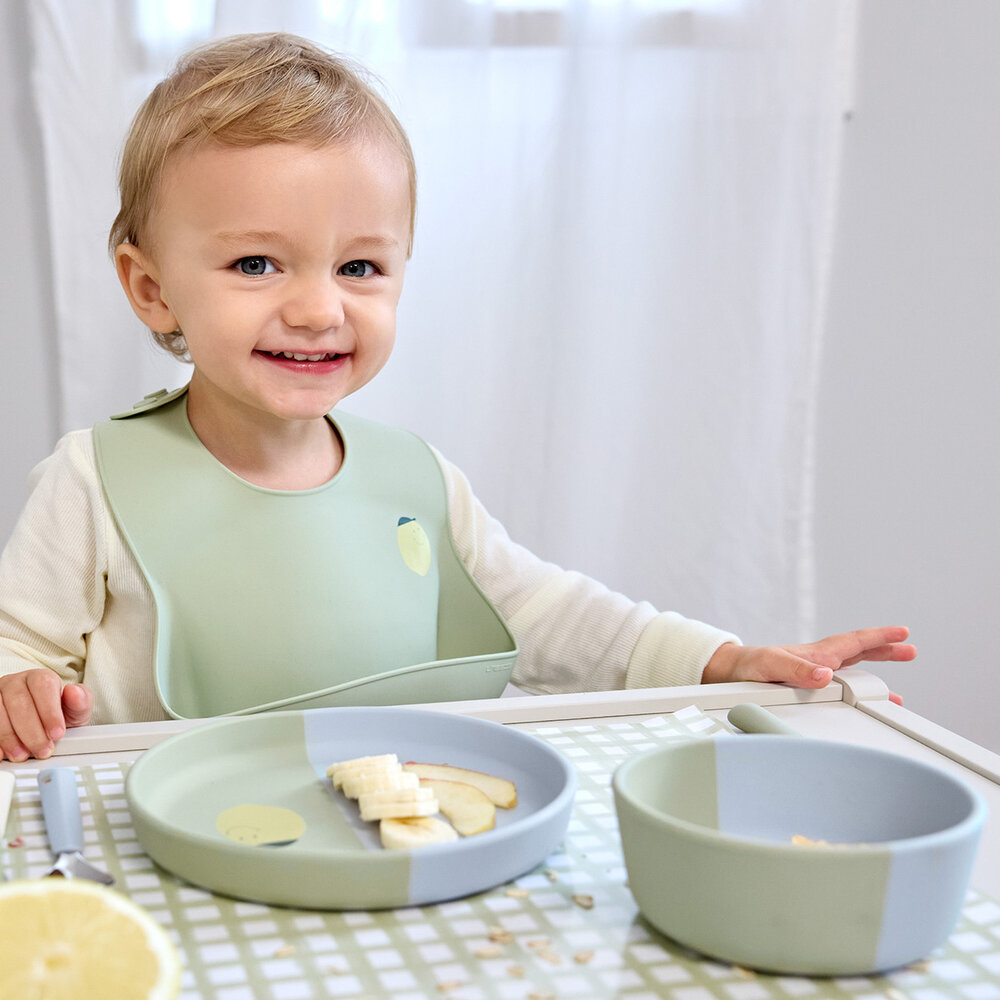 Lässig Siliconen bord - Happy Fruits Lemon Lässig Siliconen bord - Happy Fruits Lemon