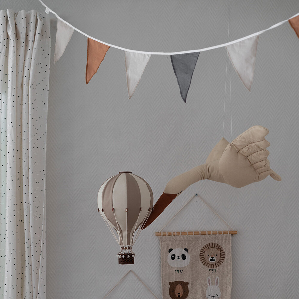 Super Balloon Luchtballon - beige en ecru (Klein) Super Balloon Luchtballon - beige en ecru (Klein)