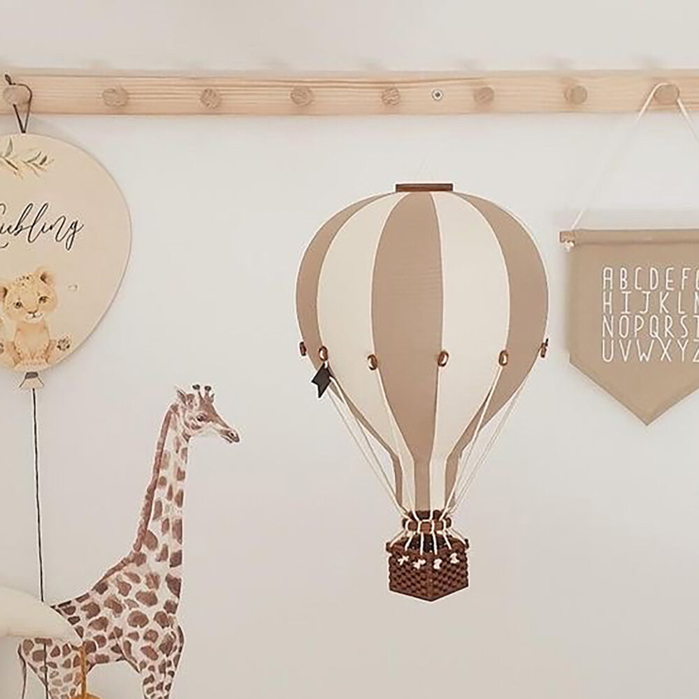 Super Balloon Luchtballon - beige en ecru (Klein) Super Balloon Luchtballon - beige en ecru (Klein)