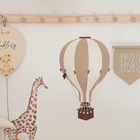 Super Balloon Luchtballon - beige en ecru (Klein) Super Balloon Luchtballon - beige en ecru (Klein)