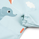 Done by Deer Slabbetje met mouw - Elphee playground - Blue Done by Deer Slabbetje met mouw - Elphee playground - Blue