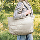 Done by Deer Gewatteerde luiertas shopper - Sand Done by Deer Gewatteerde luiertas shopper - Sand