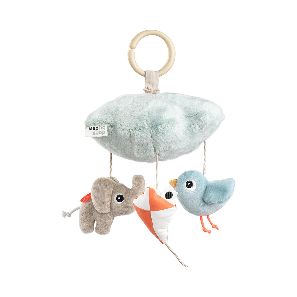 Done by Deer Muziekmobiel - Playground - Blue Done by Deer Muziekmobiel - Playground - Blue